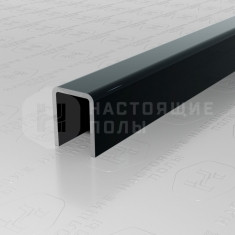 PVS96-19 нержавеющая сталь черный зеркальный, 2700*10*8 мм