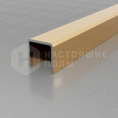 PVS97-05 нержавеющая сталь золото зеркальное, 2700*10*10 мм