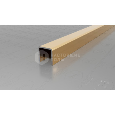 Профиль П-образный Neexy PVS97-05 нержавеющая сталь золото зеркальное, 2700*10*10 мм