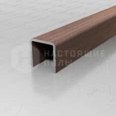 PVS97-06 нержавеющая сталь антик браш светлый, 2700*10*10 мм