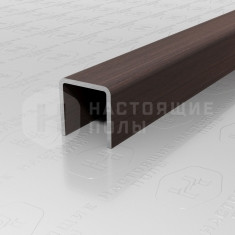 PVS97-07 нержавеющая сталь антик браш темный, 2700*10*10 мм