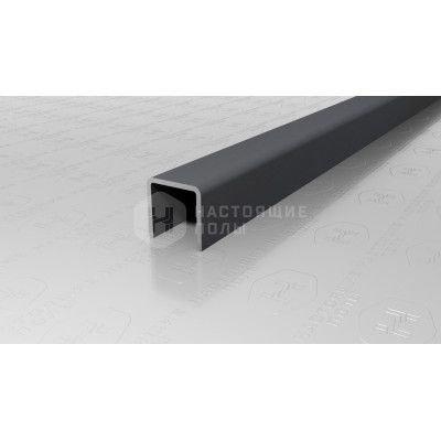 Профиль П-образный Neexy PVS97-11 нержавеющая сталь оружейный матовый, 2700*10*10 мм