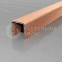 PVS97-14 нержавеющая сталь розовый браш, 2700*10*10 мм