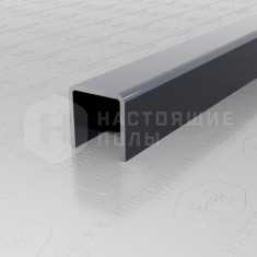 PVS97-21 нержавеющая сталь антрацит зеркальный, 2700*10*10 мм