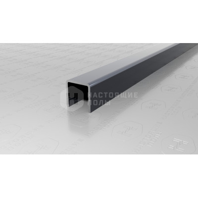 Профиль П-образный Neexy PVS97-21 нержавеющая сталь антрацит зеркальный, 2700*10*10 мм