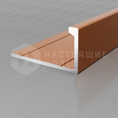 PV02-07 бронза блестящая, 2700*21.5*11 мм