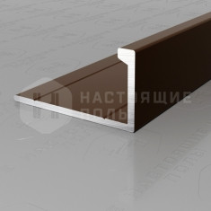 PV02-10 коричневый матовый, 2700*21.5*11 мм