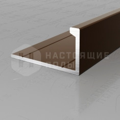 PV02-11 коричневый блестящий, 2700*21.5*11 мм