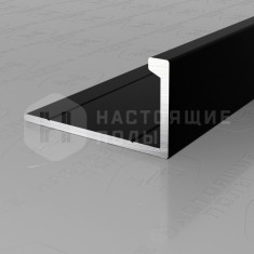 PV02-18 черный матовый, 2700*21.5*11 мм