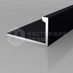 PV02-42 муар черный, 2700*21.5*11 мм