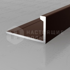 PV02-47 темная бронза матовая, 2700*21.5*11 мм