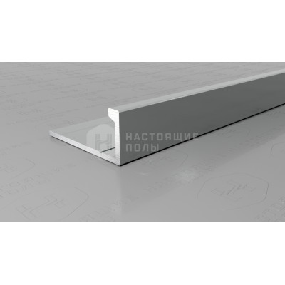 Профиль L-образный алюминиевый Neexy PV01-02 серебро матовое, 2700*21.5*9 мм