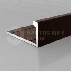 PV01-47 темная бронза матовая, 2700*21.5*9 мм