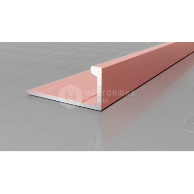 Профиль L-образный алюминиевый Neexy PV01-49 медь матовая, 2700*21.5*9 мм