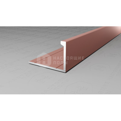 Профиль L-образный алюминиевый Neexy PV03-14 розовый матовый, 2700*21.5*13.5 мм
