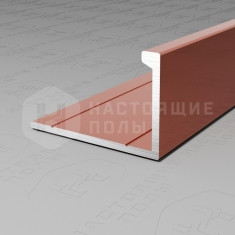 PV03-15 розовый блестящий, 2700*21.5*13.5 мм