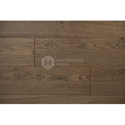 Инженерная доска Brinel Дуб Шоколад Рустик шип-паз, 1200-1450*155*12 мм