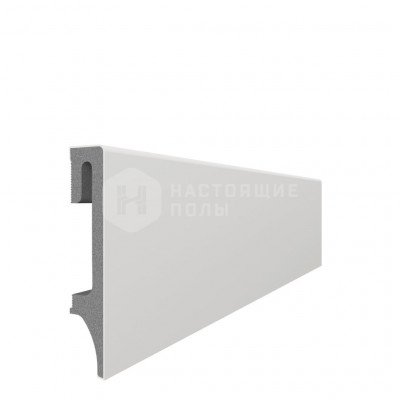 Плинтус Vox Espumo ESP-202 серый, 2400*80*16 мм