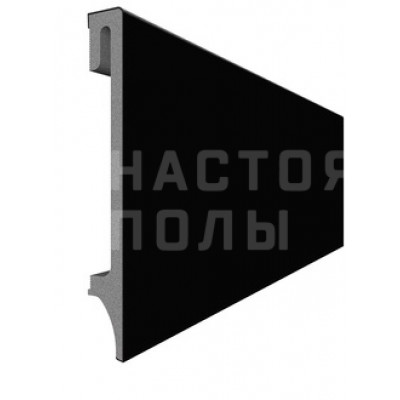 Плинтус Vox Espumo ESP-506 черный, 2400*120*16 мм