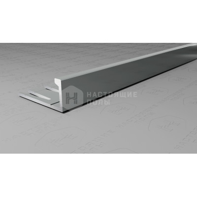 Профиль L-образный алюминиевый гибкий Neexy PV04-02 серебро матовое, 2700*21.5*9 мм
