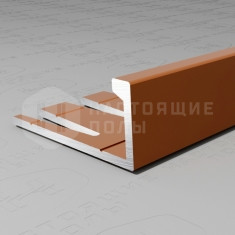 PV04-06 бронза матовая, 2700*21.5*9 мм