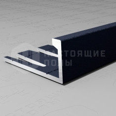 PV04-44 муар антрацит, 2700*21.5*9 мм