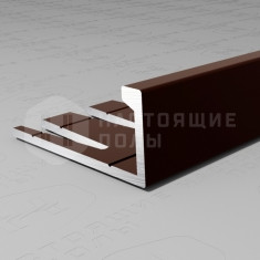 PV04-47 темная бронза матовая, 2700*21.5*9 мм