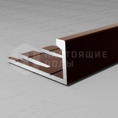 PV04-48 темная бронза блестящая, 2700*21.5*9 мм