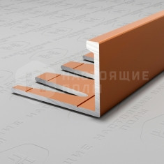 PV06-06 бронза матовая, 2700*21.5*13.5 мм