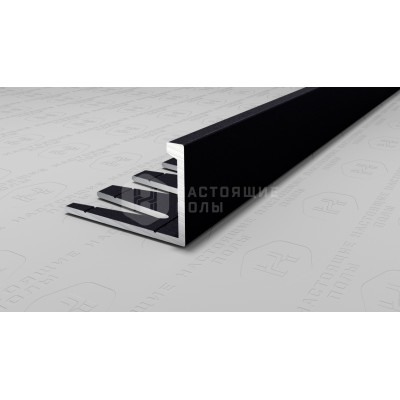 Профиль L-образный алюминиевый гибкий Neexy PV06-42 муар черный, 2700*21.5*13.5 мм