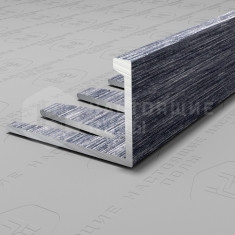 PV06-45 серебро блестящее браш, 2700*21.5*13.5 мм