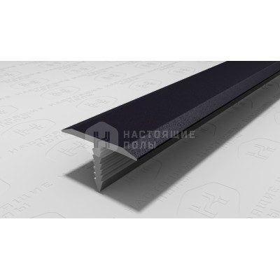 Профиль T-образный алюминиевый Neexy PV35-42 муар черный, 2700*9.2*15 мм