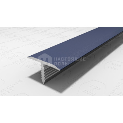 Профиль T-образный алюминиевый Neexy PV35-44 муар антрацит, 2700*9.2*15 мм