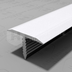 PV35-02 серебро матовое, 2700*9.2*15 мм