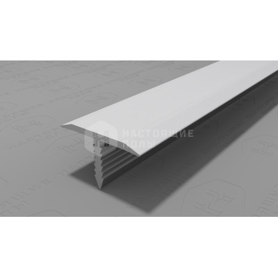 Профиль T-образный алюминиевый Neexy PV35-03 серебро блестящее, 2700*9.2*15 мм