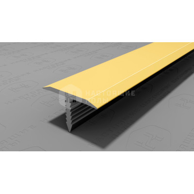 Профиль T-образный алюминиевый Neexy PV35-05 золото блестящее, 2700*9.2*15 мм