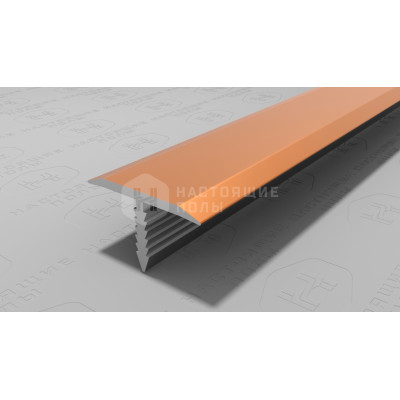 Профиль T-образный алюминиевый Neexy PV35-06 бронза матовая, 2700*9.2*15 мм