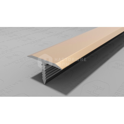 Профиль T-образный алюминиевый Neexy PV35-08 шампань матовая, 2700*9.2*15 мм