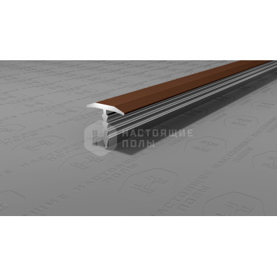 Профиль T-образный алюминиевый Neexy PV101-10 коричневый матовый, 2700*9.2*10 мм