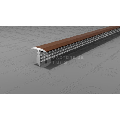 Профиль T-образный алюминиевый Neexy PV101-11 коричневый блестящий, 2700*9.2*10 мм