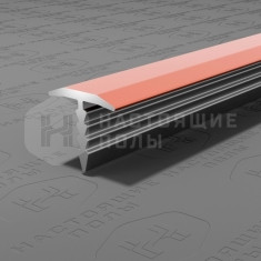 PV101-15 розовый блестящий, 2700*9.2*10 мм