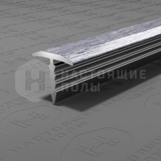 PV101-45 серебро блестящее браш, 2700*9.2*10 мм