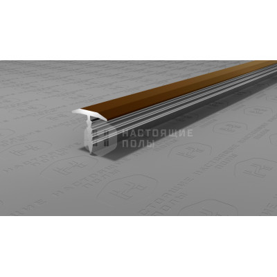 Профиль T-образный алюминиевый Neexy PV101-47 темная бронза матовая, 2700*9.2*10 мм