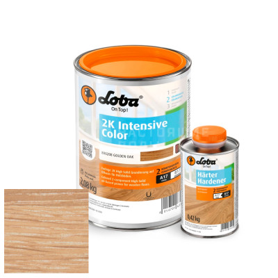 Двухкомпонентная грунтовка на водной основе HS 2К IntensiveColor Сhalk (2.5л) Loba