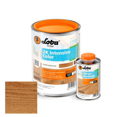 Двухкомпонентная грунтовка на водной основе HS 2К IntensiveColor Golden Oak (2.5л)