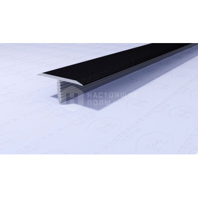 Профиль T-образный алюминиевый Neexy PV102-42 муар черный, 2700*9.2*20 мм
