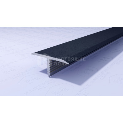 Профиль T-образный алюминиевый Neexy PV102-44 муар антрацит, 2700*9.2*20 мм