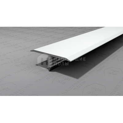 Профиль T-образный алюминиевый Neexy PV103-02 серебро матовое, 2700*9.2*25 мм