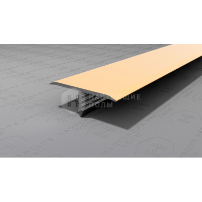 Профиль T-образный алюминиевый Neexy PV103-04 золото матовое, 2700*9.2*25 мм