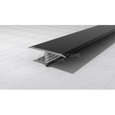 Профиль T-образный алюминиевый Neexy PV103-18 черный матовый, 2700*9.2*25 мм